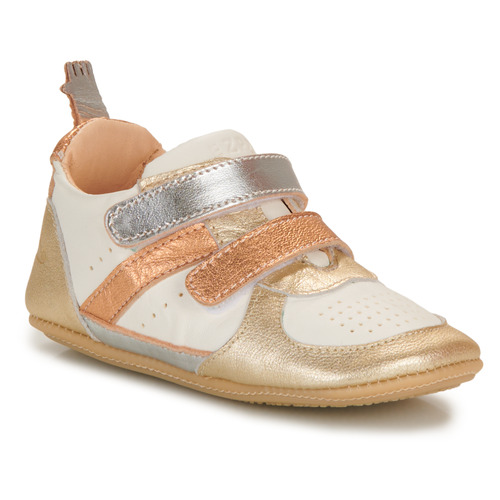 Scarpe bambini ragazza Easy Peasy  MY PRE BASKET VELCRO  Oro Easy Peasy 3608925967568