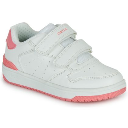 Scarpe bambini ragazza Geox  J WASHIBA GIRL  Bianco Geox 8056206636712