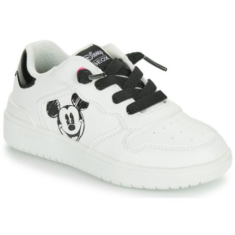 Scarpe bambini ragazza Geox  J WASHIBA GIRL  Bianco Geox 8056206636873