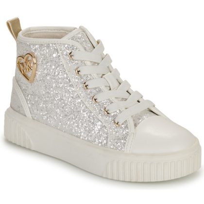 Scarpe bambini ragazza MICHAEL Michael Kors  SKATE SPLIT 3 GLITTER  Bianco MICHAEL Michael Kors 196382855304