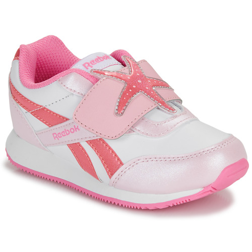 Scarpe bambini ragazza Reebok Classic  REEBOK ROYAL CL JOG 2.0 KC  Rosa Reebok Classic 4066763572624