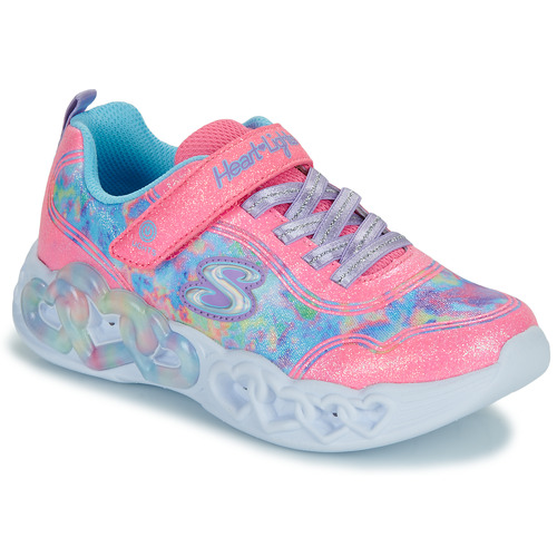 Scarpe bambini ragazza Skechers  LIGHTS INFINITE HEART - COLOR LOVIN  Rosa Skechers 197627487786