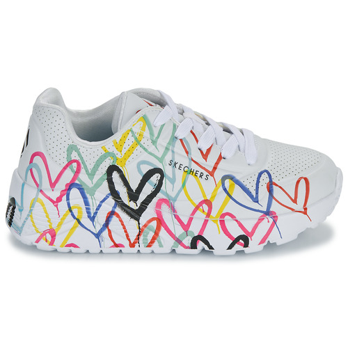 Scarpe-bambini-ragazza-Skechers-UNO-LITE-GOLDCROWN-SPREAD-THE-LOVE-Bianco-Skechers-195969810972-1