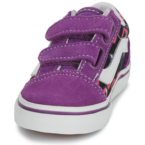 Scarpe-bambini-ragazza-Vans-Old-Skool-V-Neon-Hearts-PURPLEMULTI-Viola-Vans-197063464808-2