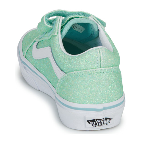 Scarpe-bambini-ragazza-Vans-UY-Old-Skool-V-GLITTER-PASTEL-BLUE-Verde-Vans-197063350767-4