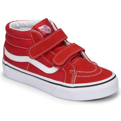 Scarpe bambini ragazza Vans  UY SK8-Mid Reissue V  Rosso Vans 617932498647