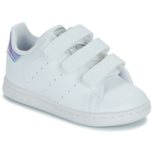 Scarpe bambini ragazza adidas  STAN SMITH CF I  Bianco adidas