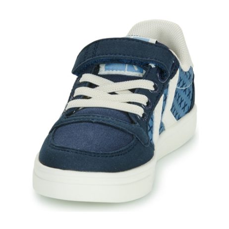 Scarpe-bambini-ragazza-hummel-SLIMMER-STADIL-LOW-JR-Blu-hummel-5715454560066-2