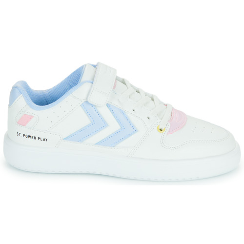 Scarpe-bambini-ragazza-hummel-ST.-POWER-PLAY-JR-Bianco-hummel-5715454227938-1