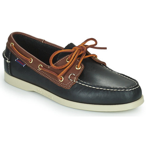 Scarpe uomo Sebago  PORTLAND WAXY LEA  Nero Sebago 8054087886332