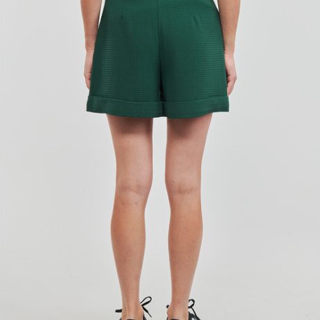 Shorts-ONLROSEMARY-HW-FRILL-WAFFLE-SHORTS-PNT-Verde-3