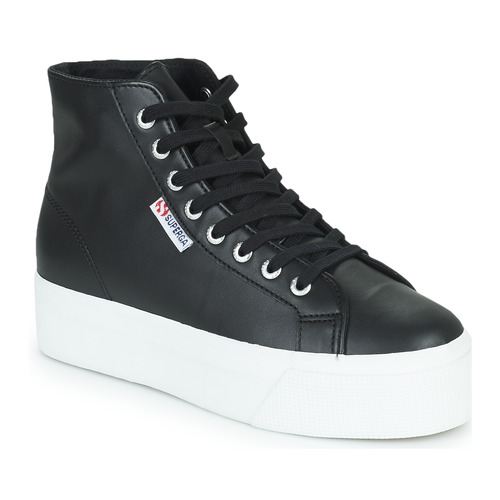 Sneakers alte    2730 HI TOP NAPPA  Nero