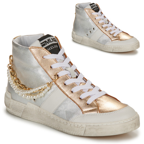 Sneakers alte    -  Argento