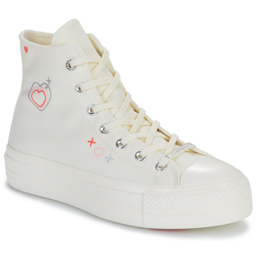 Converse CHUCK TAYLOR ALL STAR LIFT Zapatillas altas de mujer Blanco 82.95