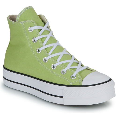 Sneakers alte    CHUCK TAYLOR ALL STAR LIFT PLATFORM SEASONAL COLOR  Verde