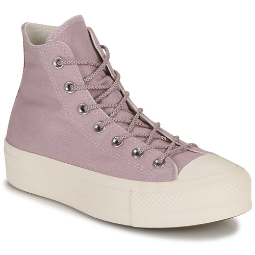 Sneakers alte    CHUCK TAYLOR ALL STAR LIFT PLATFORM SUMMER UTILITY-LUCID LILAC/V  Viola