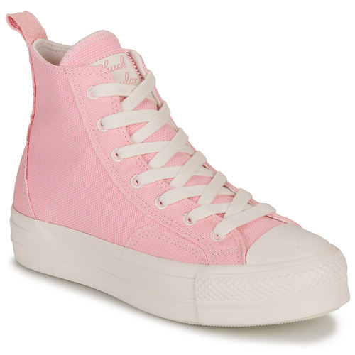 Sneakers alte    CHUCK TAYLOR ALL STAR LIFT-SUNRISE PINK/SUNRISE PINK/VINTAGE WHI  Rosa