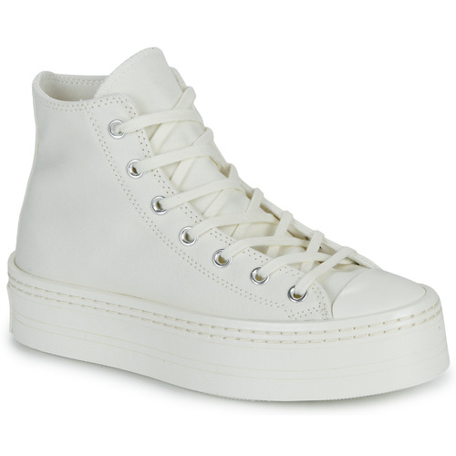 Sneakers alte    CHUCK TAYLOR ALL STAR MODERN LIFT PLATFORM CANVAS  Bianco