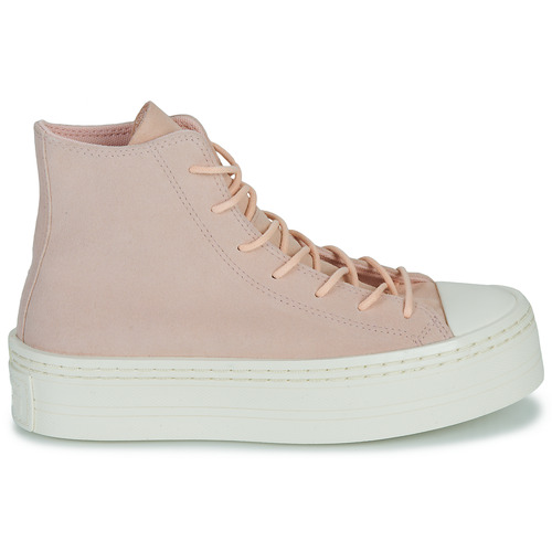 Sneakers-alte-CHUCK-TAYLOR-ALL-STAR-MODERN-LIFT-PLATFORM-MONO-SUEDE-Rosa-1