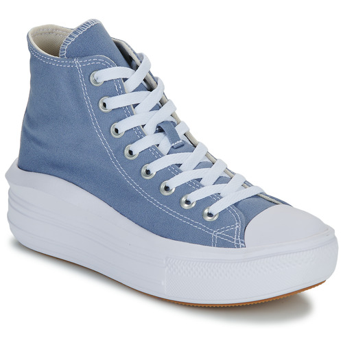 Converse all star platform blu hotsell