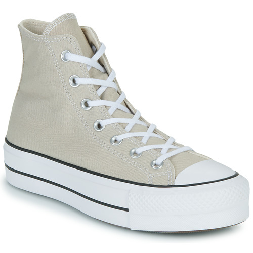 Sneakers alte    Chuck Taylor All Star Lift Canvas Seasonal Color  Beige