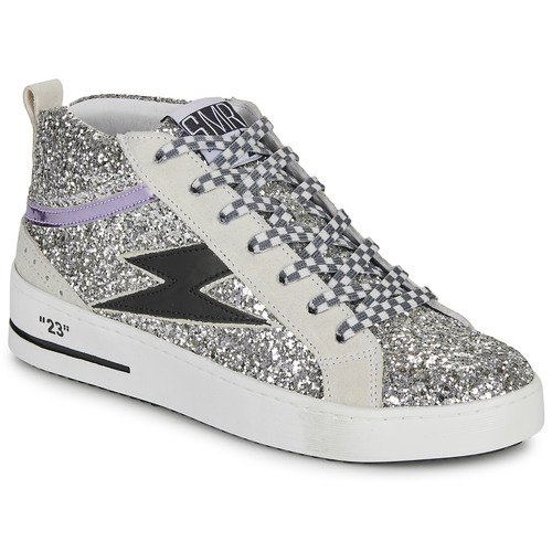 Sneakers alte    GIBRA  Argento