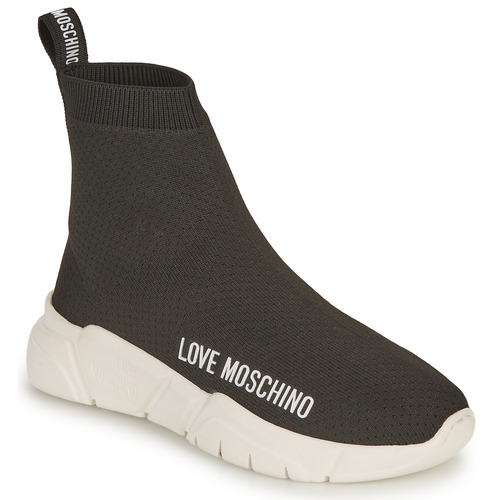 Love Moschino LOVE MOSCHINO SOCKS Black Women s high sneakers 191.95