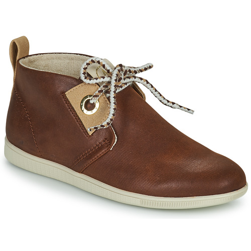 Sneakers alte    STONE MID CUT  Marrone