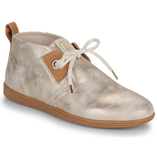 Sneakers alte    STONE MID CUT  Oro