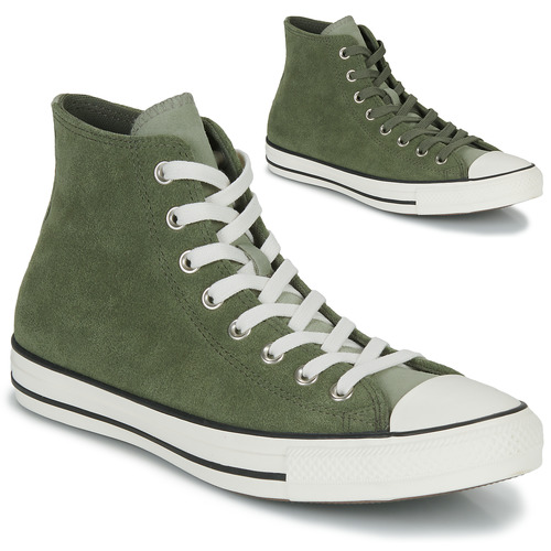 Sneakers alte uomo Converse  Chuck Taylor All Star Earthy Suede  Verde Converse 194433847735