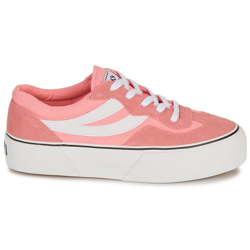 Sneakers-basse-3041-COTON-Rosa-1