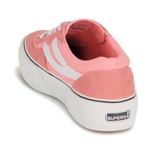 Sneakers-basse-3041-COTON-Rosa-4