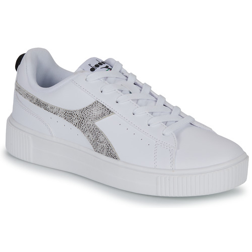 Sneakers basse    AMBER ANIMALIER  Bianco