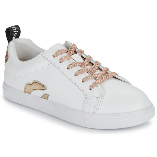 Sneakers basse    BETTYS METALIC ROSE GOLD LACE  Bianco