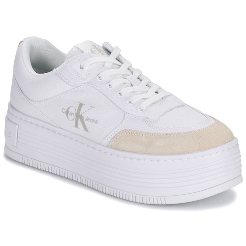 Sneakers basse    BOLD PLATF LOW LACE MIX ML BTW  Bianco