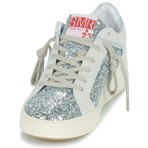 Sneakers-basse-DUCK-9424-Argento-2