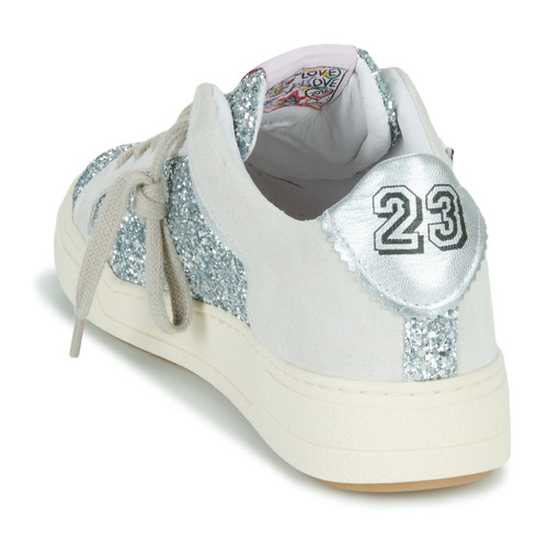 Sneakers-basse-DUCK-9424-Argento-4