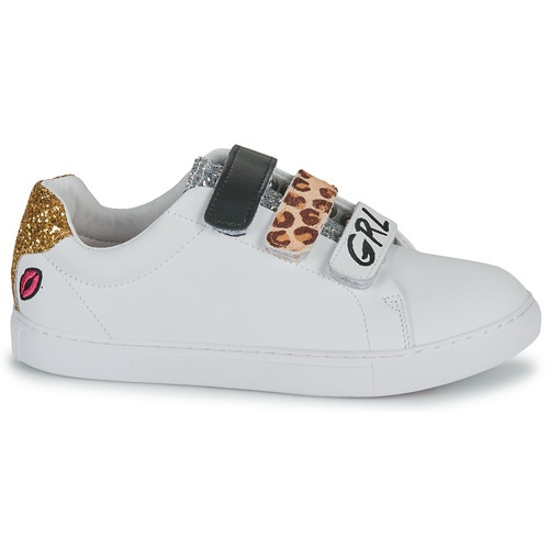 Sneakers-basse-EDITH-BARBIE-GIRL-POWER-Bianco-1