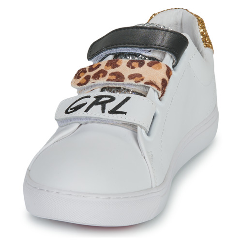 Sneakers-basse-EDITH-BARBIE-GIRL-POWER-Bianco-2