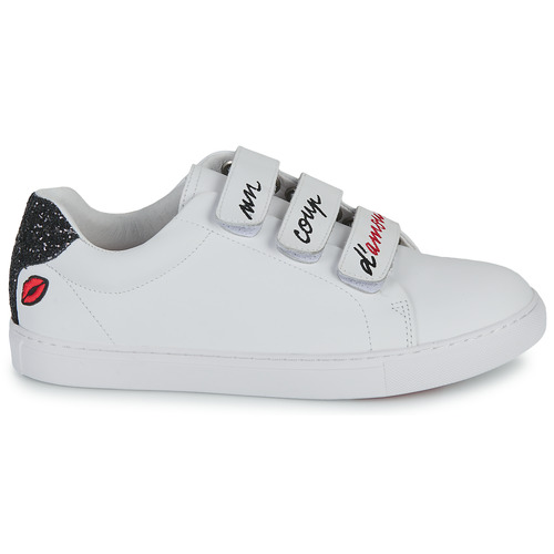 Sneakers-basse-EDITH-UN-COUP-D-AMOUR-UN-COUP-DE-JE-T-AIME-Bianco-1