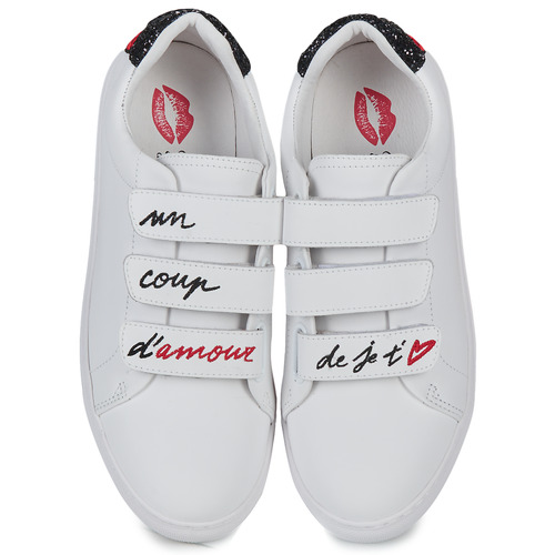 Sneakers-basse-EDITH-UN-COUP-D-AMOUR-UN-COUP-DE-JE-T-AIME-Bianco-5