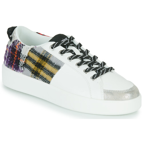 Sneakers basse    FANCY TARTAN  Bianco