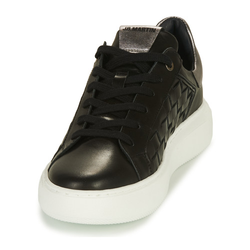 Sneakers-basse-FLORA-Nero-2