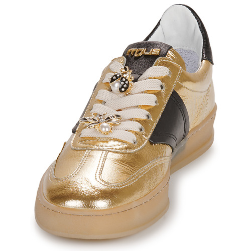 Sneakers-basse-GENOVA-Oro-2