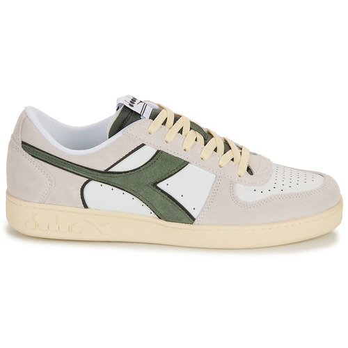 Sneakers-basse-MAGIC-BASKET-LOW-SUEDE-Bianco-1