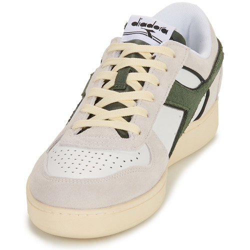 Sneakers-basse-MAGIC-BASKET-LOW-SUEDE-Bianco-2