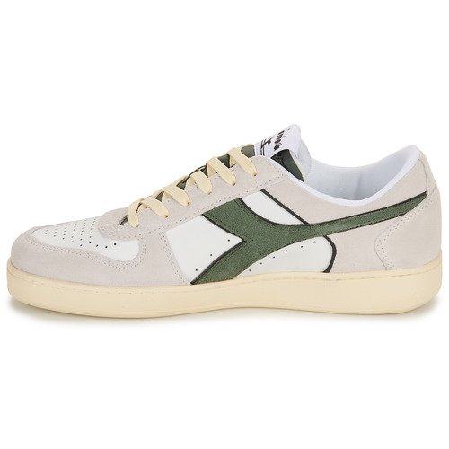 Sneakers-basse-MAGIC-BASKET-LOW-SUEDE-Bianco-3