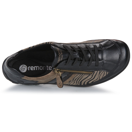 Sneakers-basse-R3407-Nero-5