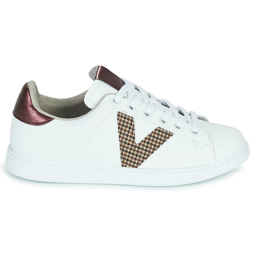 Sneakers-basse-TENIS-EFECTO-PIEL-GALE-Bianco-1