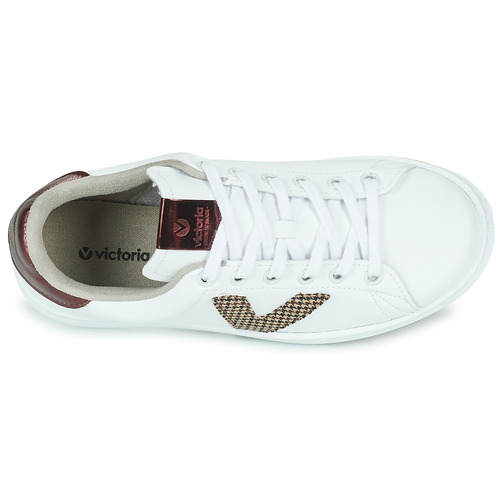 Sneakers-basse-TENIS-EFECTO-PIEL-GALE-Bianco-5